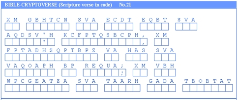cryptogram sample