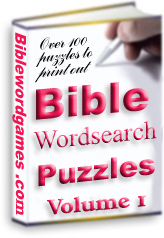 Christian Family Bible Wordsearch Puzzle E-book